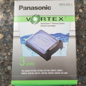 Panasonic Shaving Cleaning Cartridges NEW